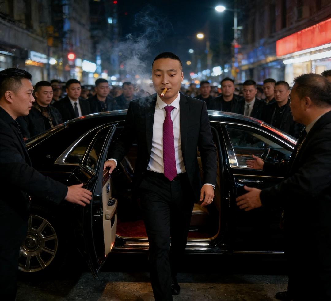 上海滩就是这样的气场，忙碌的一天结束了。黑老大 上海滩