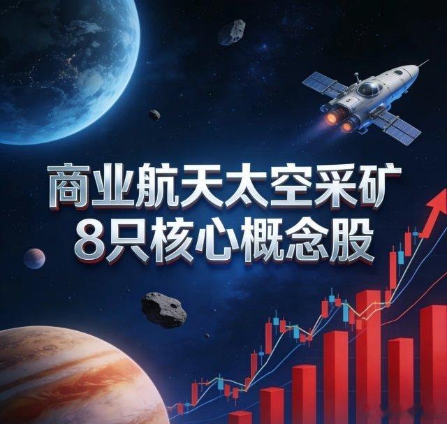 商业航天太空采矿8只核心概念股1. 中国卫星（600118）太空采矿关联：提供月