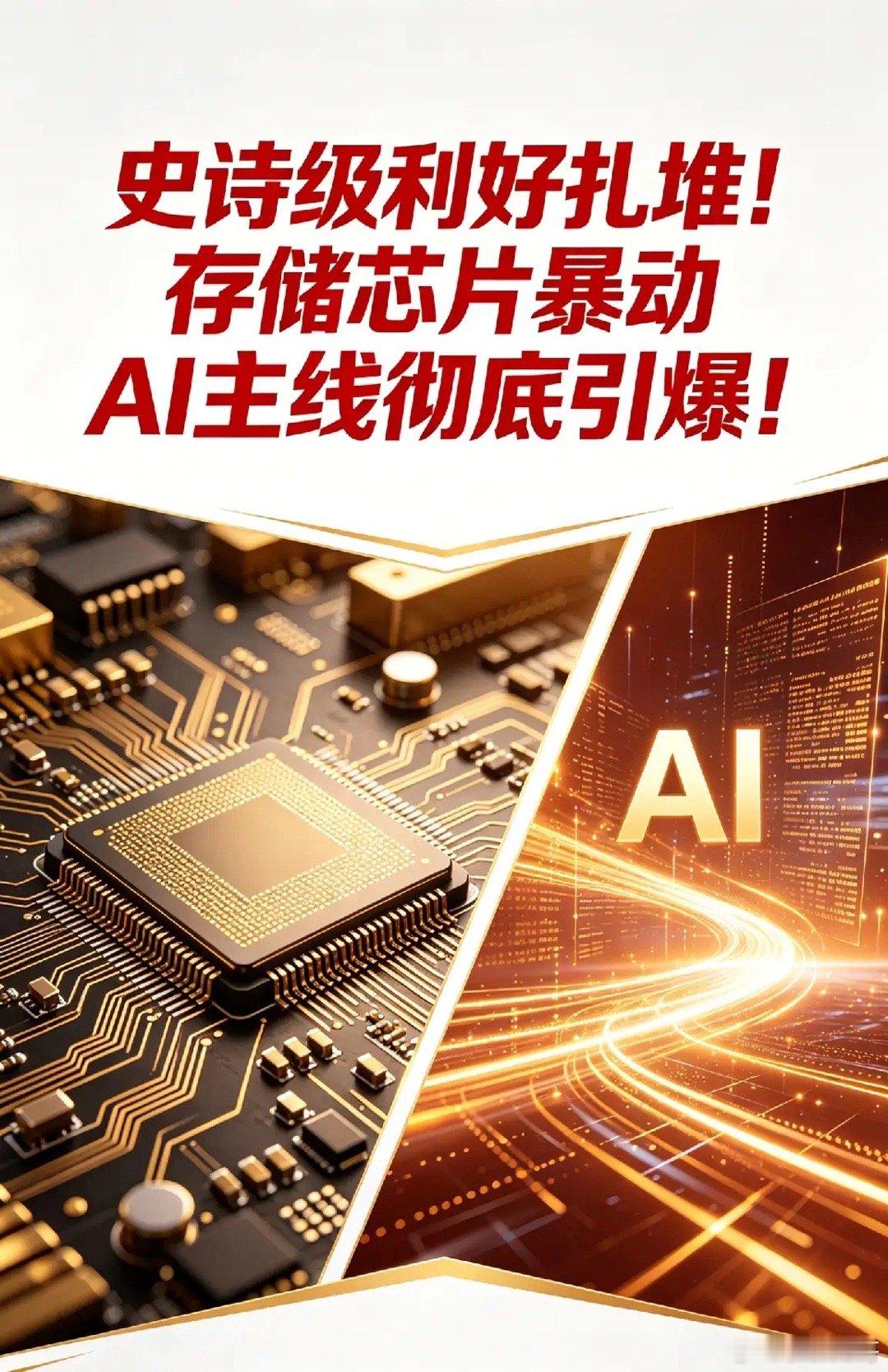 史诗级利好扎堆！存储芯片暴动 AI主线彻底引爆！  一、恒生科技指数收涨 AI大