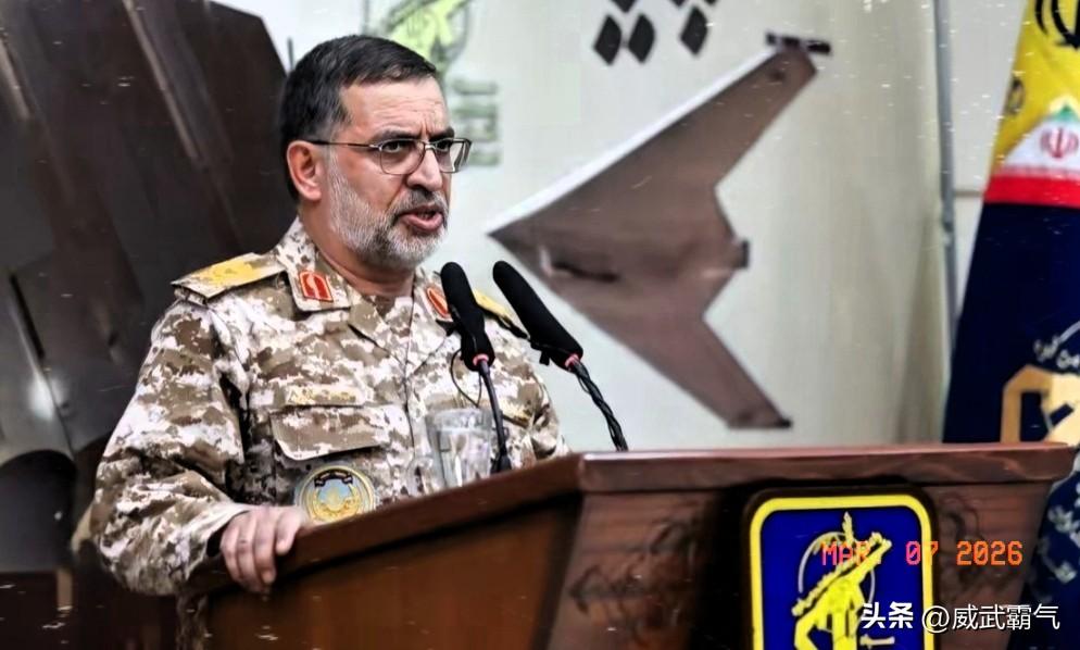 突发新闻！3月7日，伊朗伊斯兰革命卫队发言人公开表态，称美方打算派军舰护送油轮、