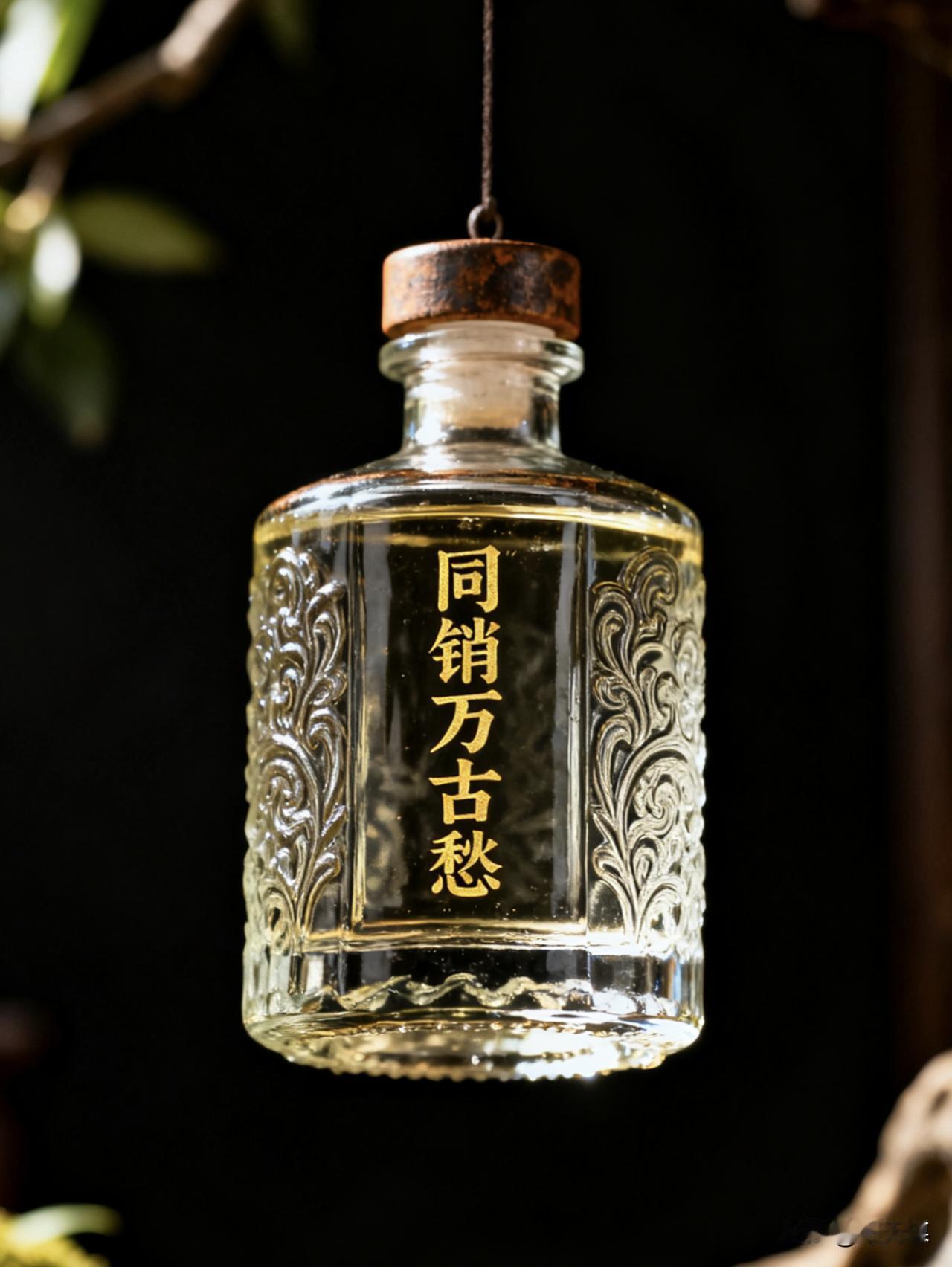 现在，我常常独自一人掇起酒杯，并不指望从中寻欢，只聊以在短暂间——暂忘忧愁！
 