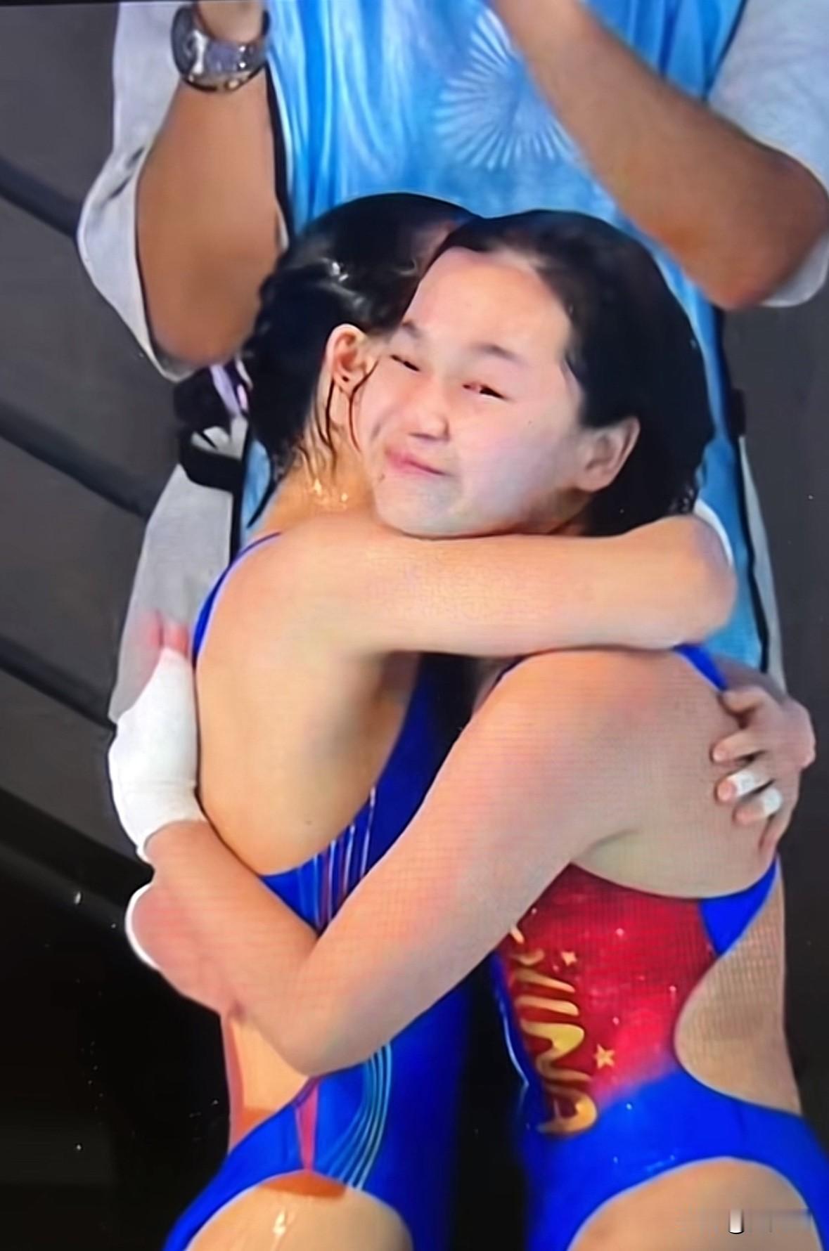 陈芋汐没想到

陈若琳也没想到
法拉利胖了也是法拉利，全红婵亮相全运会，直接拿下