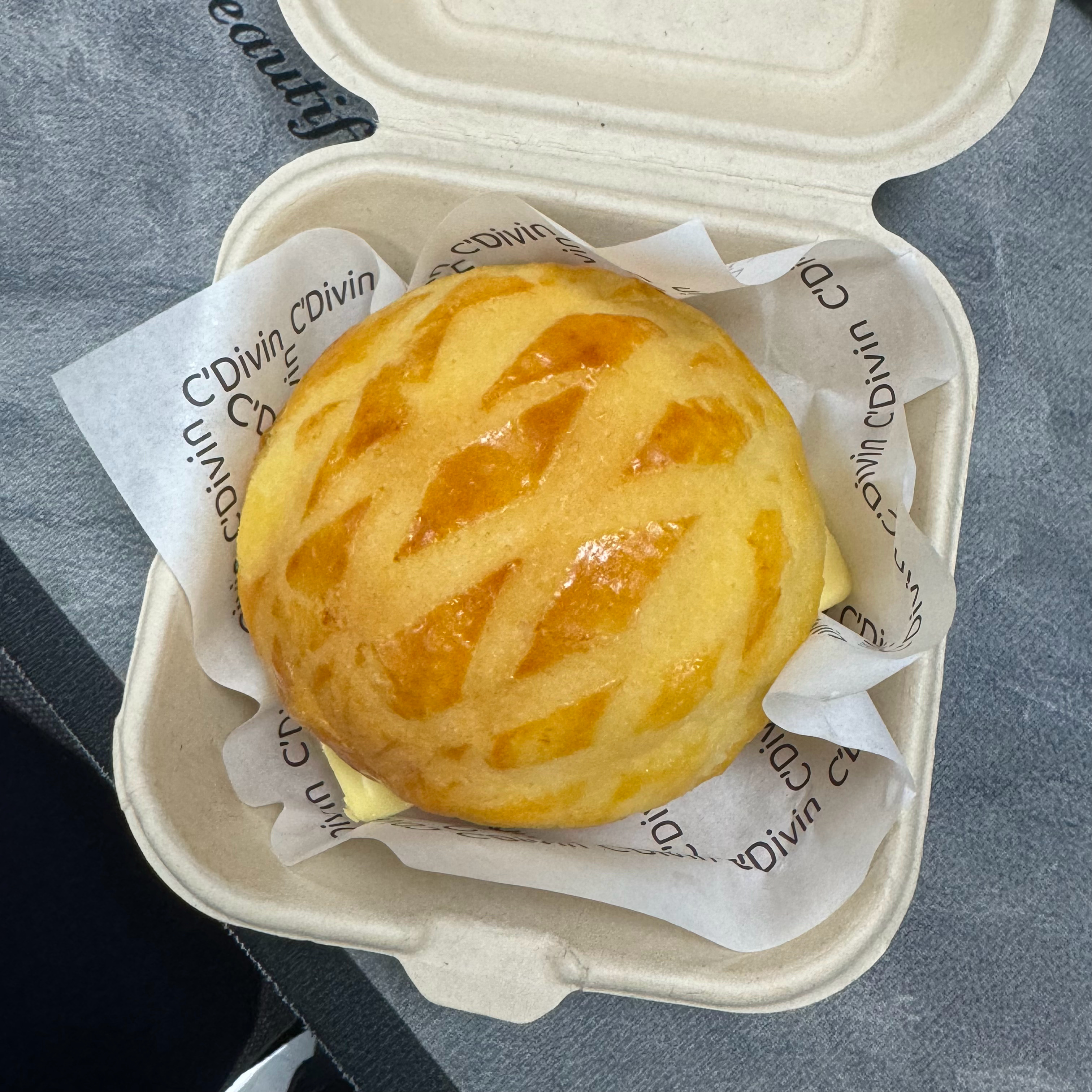 原来菠萝油是这个味道 