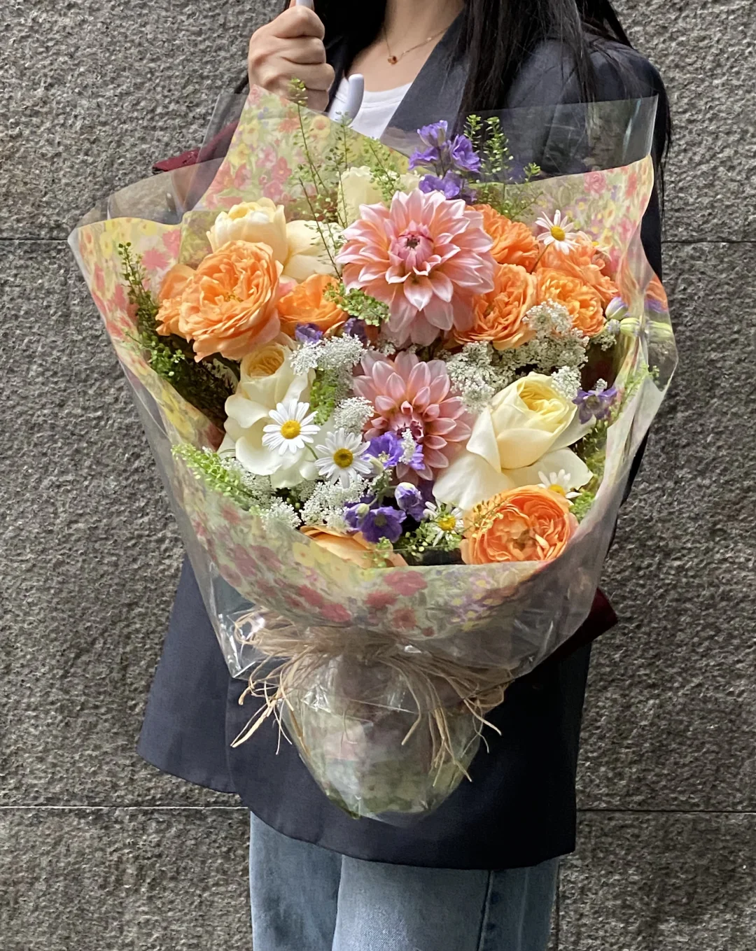 油画风毕业花束💐｜毕业花