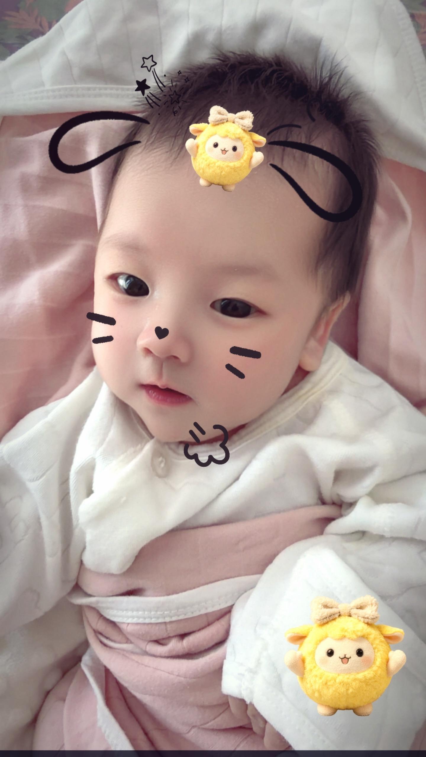 已经是第二十五天的宝宝啦