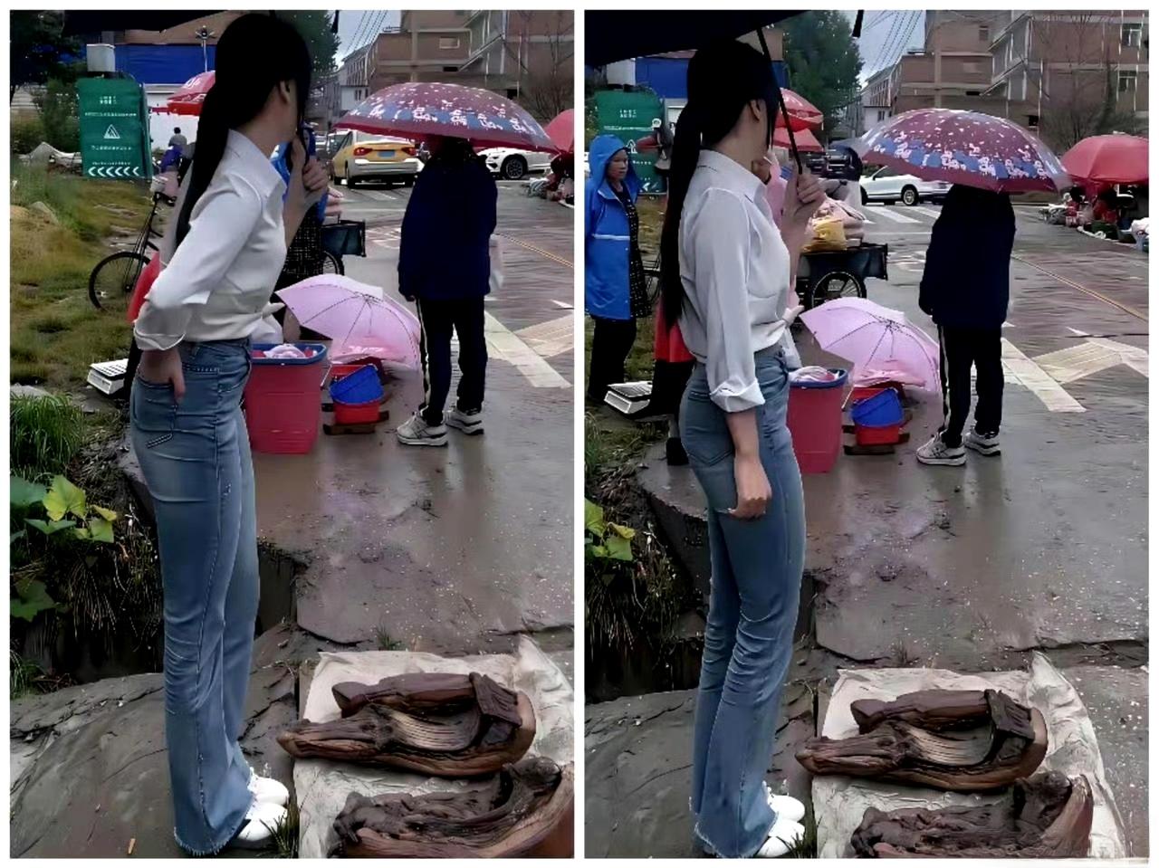 这人雨中站了一天，腊肉却一块都没卖出去，你们觉得是哪里有问题？ ​​​