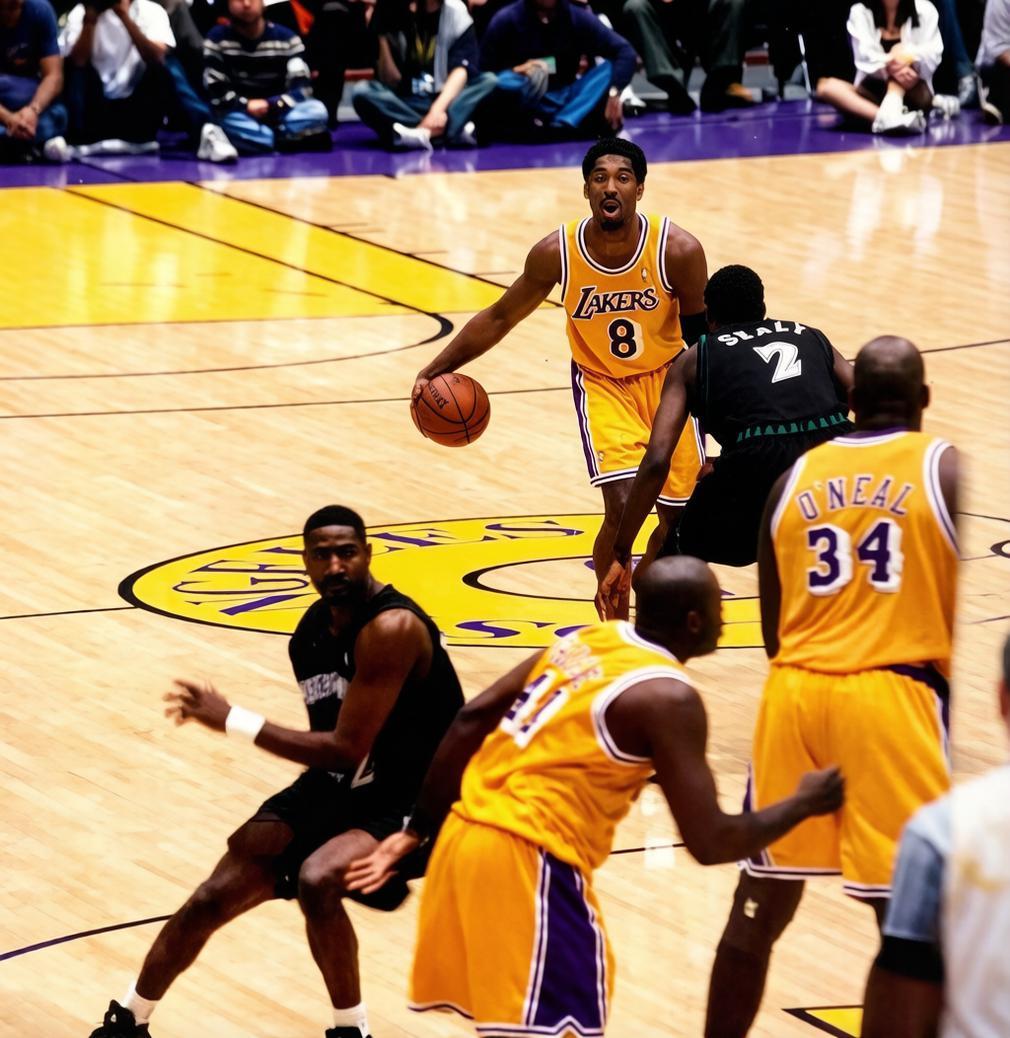 Kobe Bryant 战术跑起来 各位科比