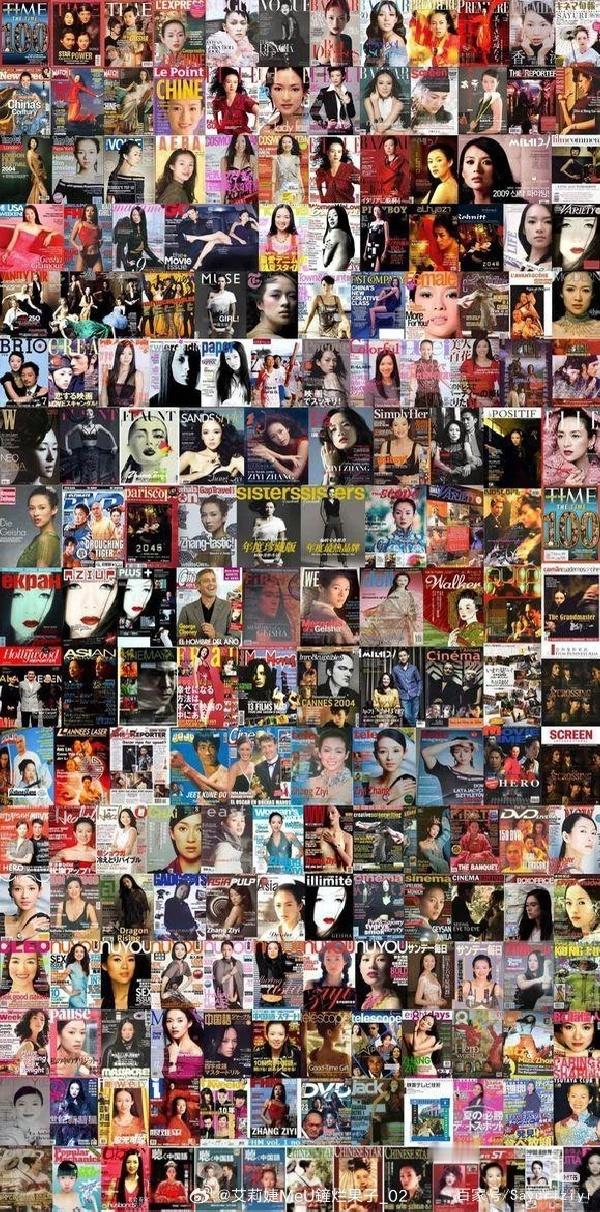 章子怡海外杂志封面统计（截止2026年7月，不含内地刊全品类海外封面（时尚刊+新
