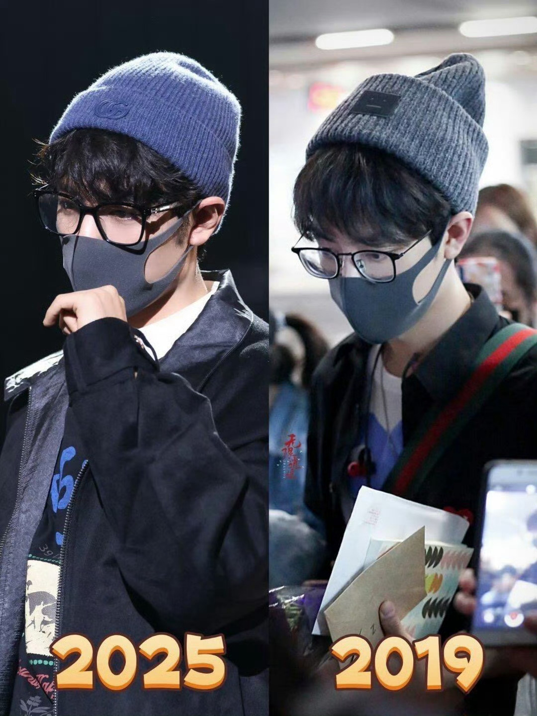 大概率是因为现在的肖战是19年穿越回来的。我找不到别的理由解释他的冻龄。 