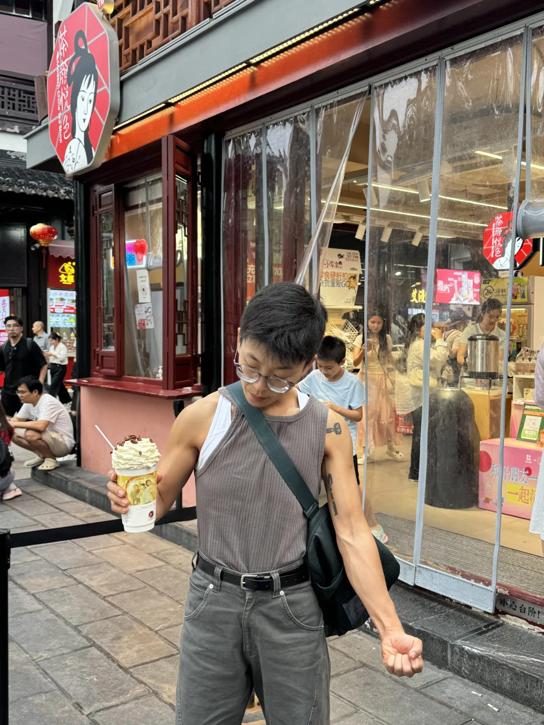 南京ICN自然发卡赛｜夫子庙美食｜薄肌女生