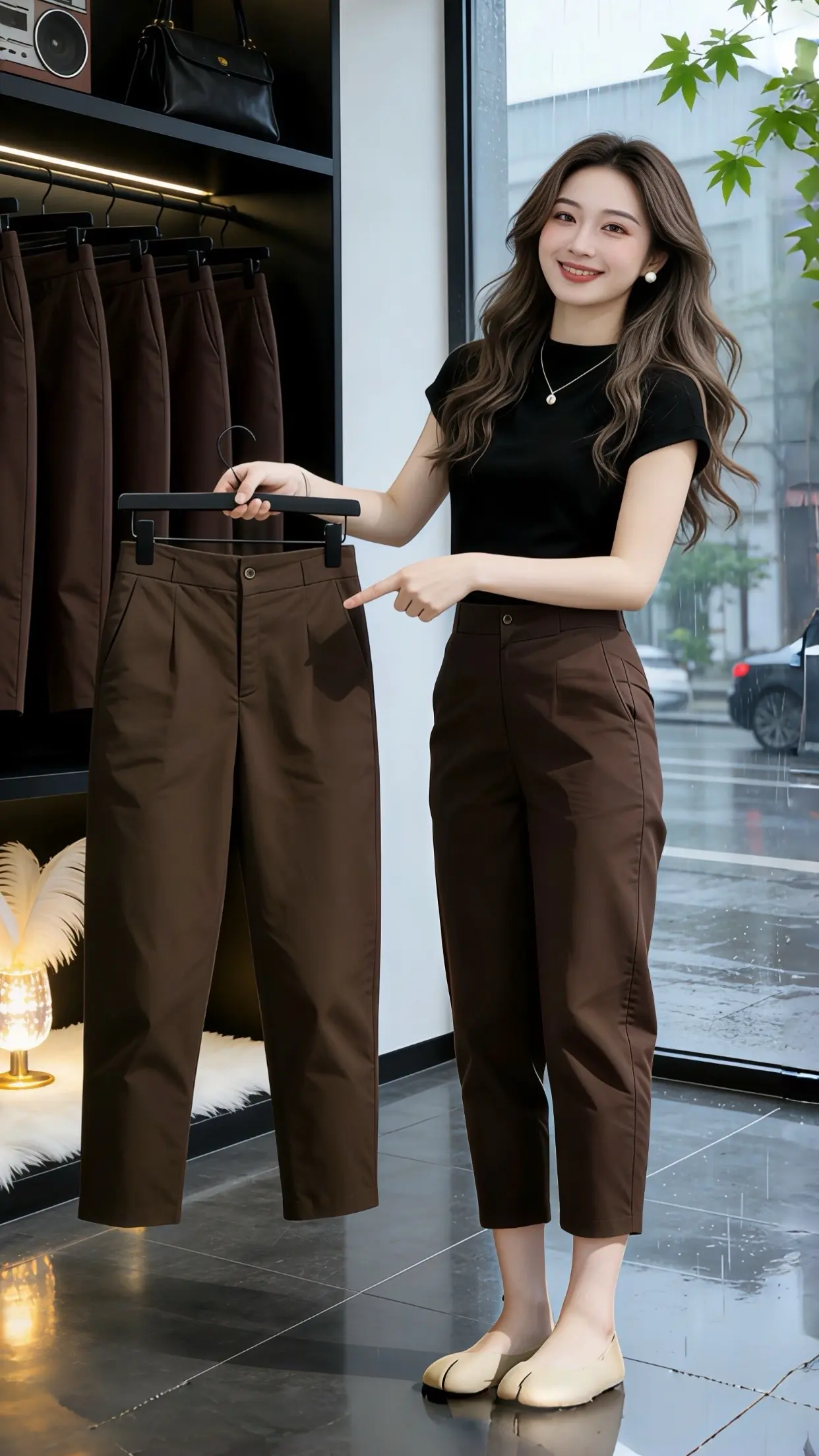 百搭神裤人手一条 修饰腿型的裤子 显瘦显高显腿长裤子 一眼就爱上的神裤...