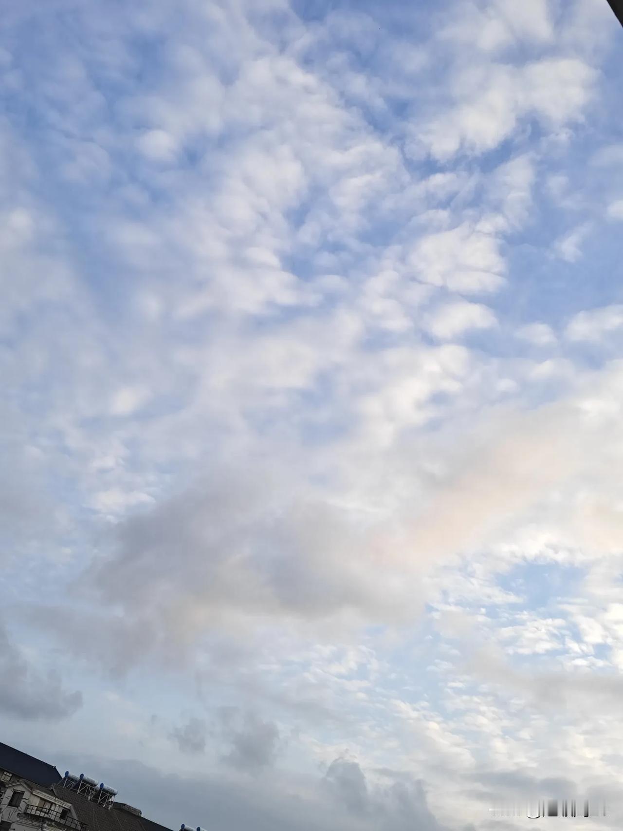 #一张图证明秋天来了#昨晚，天空电闪雷鸣，暴雨倾盆，短时间内，降雨量是相当的大啊
