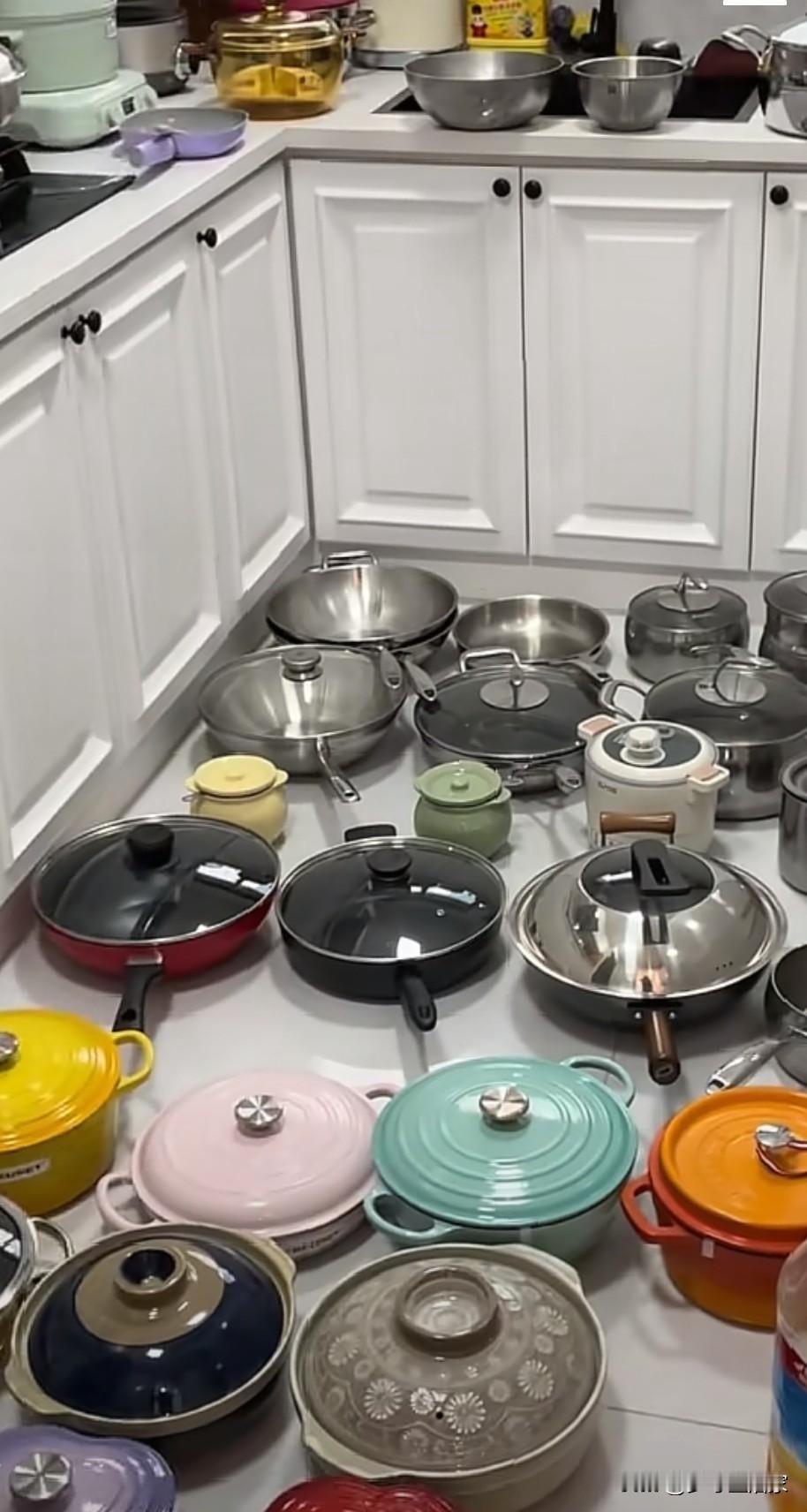 我就想问问，
烧饭好不好吃是不是得靠锅？

谁还没有几个拿手好锅。

大到炖鹅炖