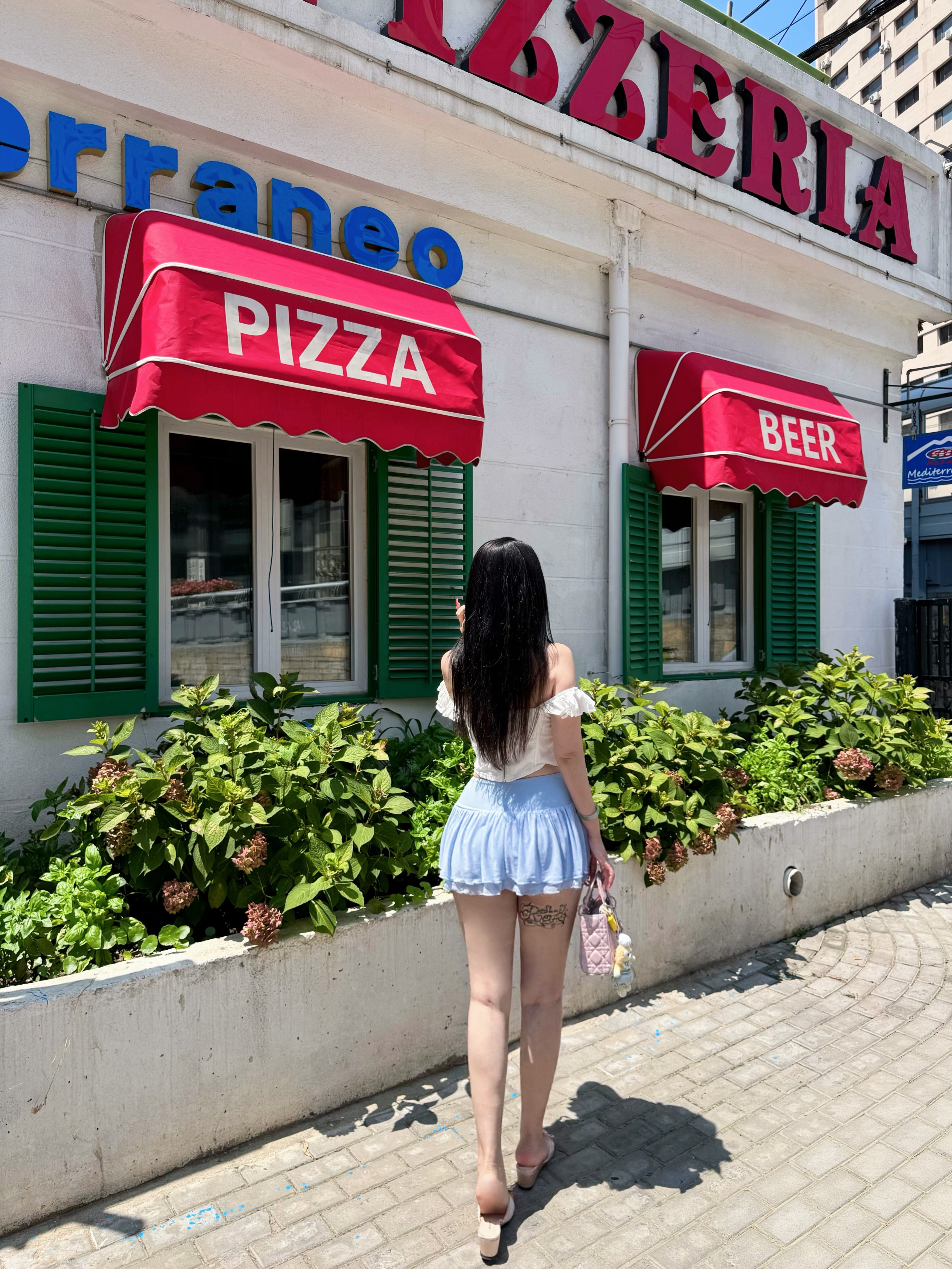pizza date with me🍕 大连·地中海西餐厅