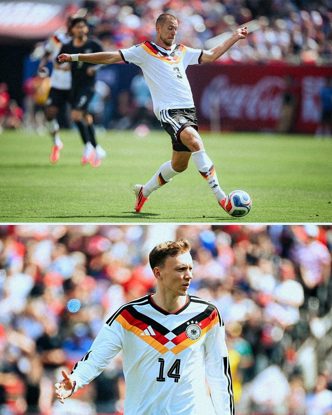 💛🖤全员横出动🇩🇪友谊赛，德国2-1战胜美国，恩梅加、施洛特贝克、安东和