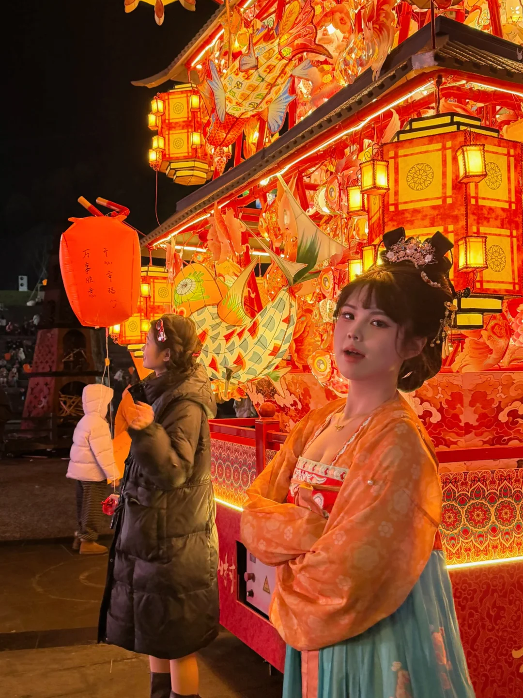 新年快乐🎆在葛仙村圆了唐装梦～