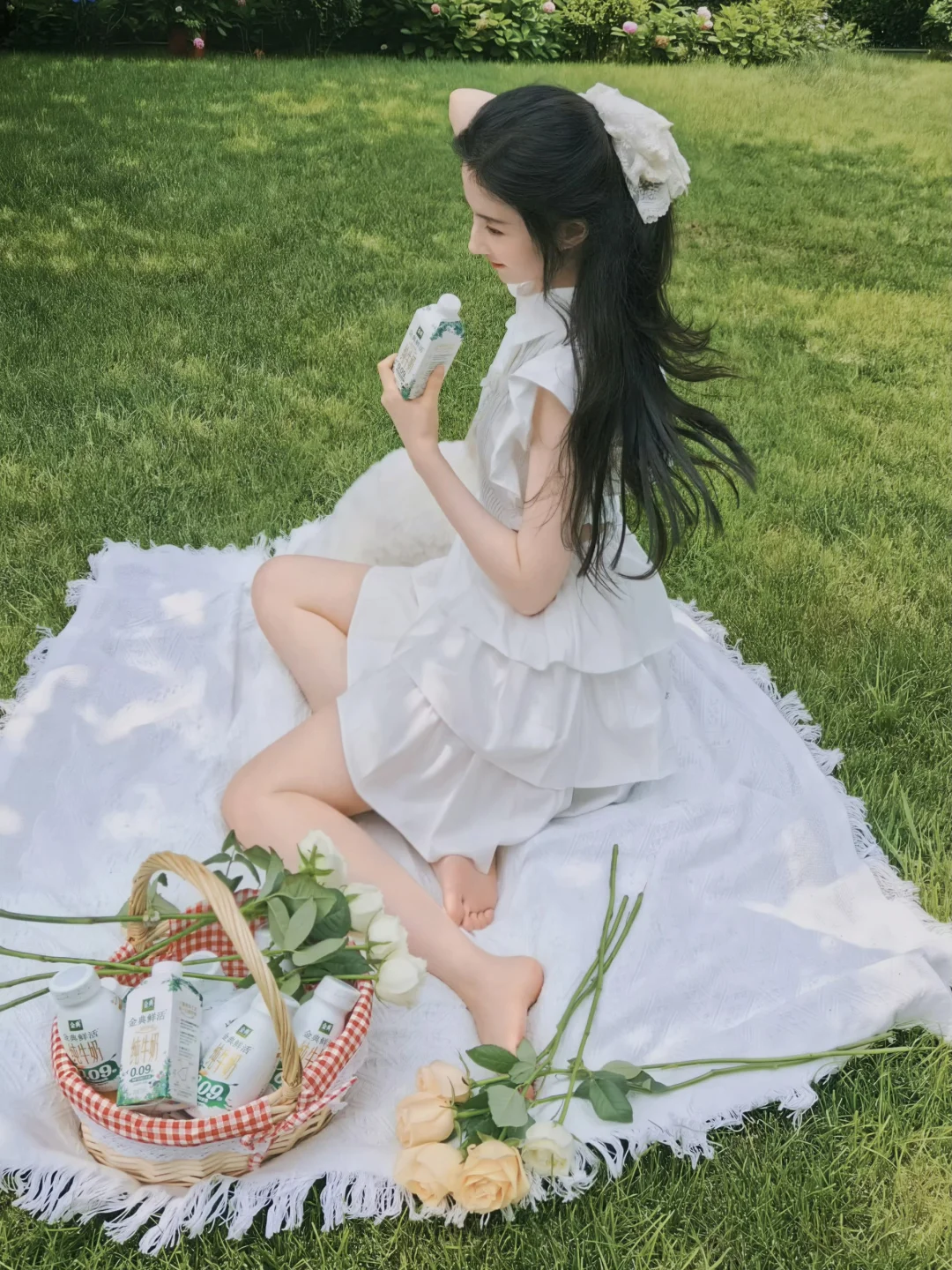 刘亦菲｜哈哈相伴的悠闲午后