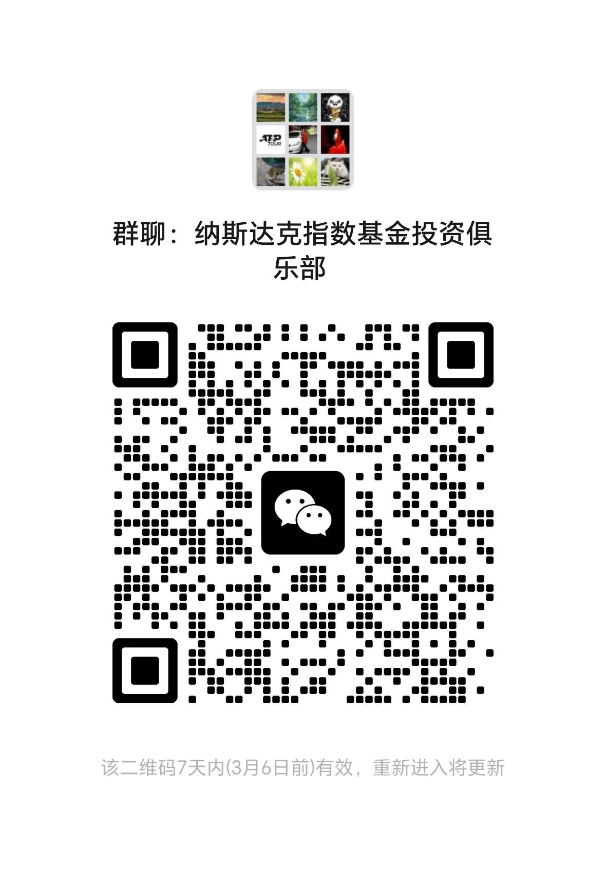 纳指基金学习群，2026年开放一周。