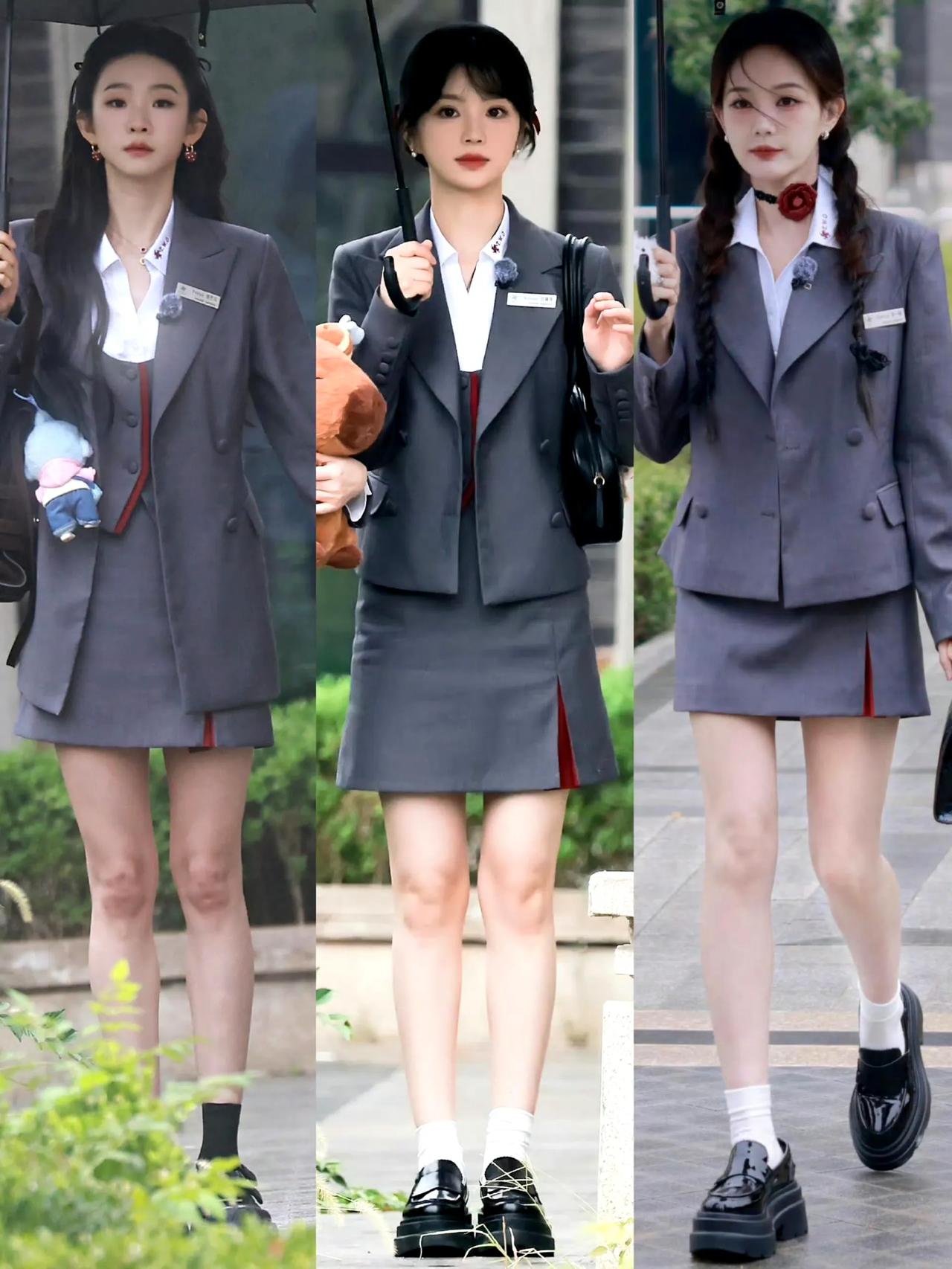 田曦薇、李一桐、张艺凡制服造型，你喜欢哪个[奸笑]
#说TA# #娱乐# #八卦