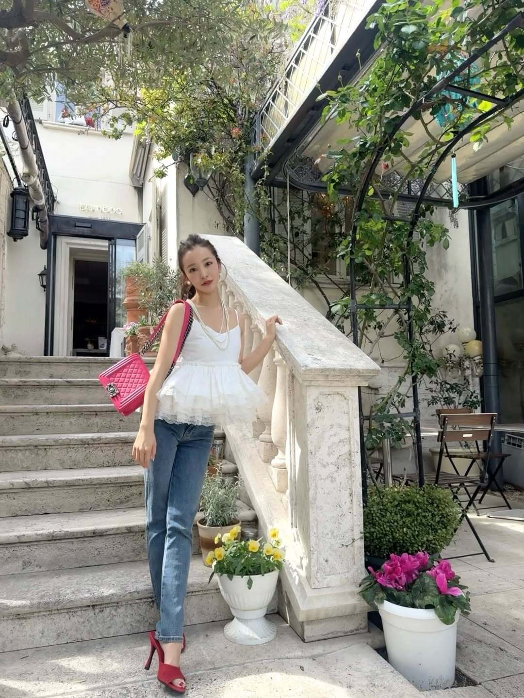 板野友美 260526 ins更新このtopsお気に入り‎🤍👖🎀⁡カジュア