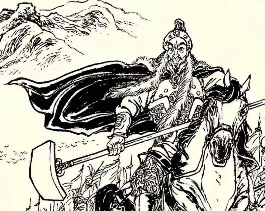 这位武将用的是什么武器？