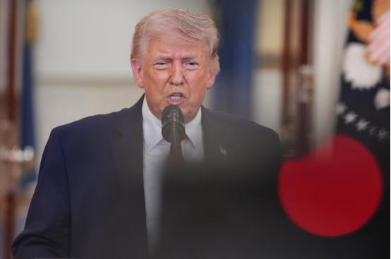 果然是生意人总统。
 
在4月2日的演讲中，特朗普吹嘘，对伊朗战事取得“快速、决