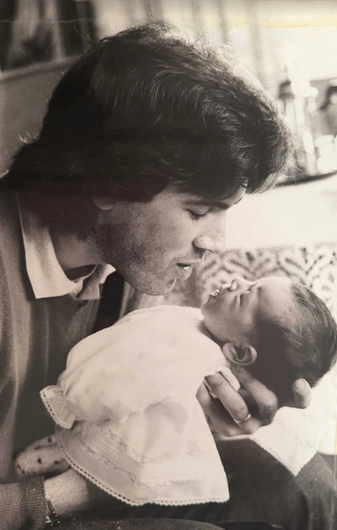 【老照片】安切洛蒂和女儿❤️ 