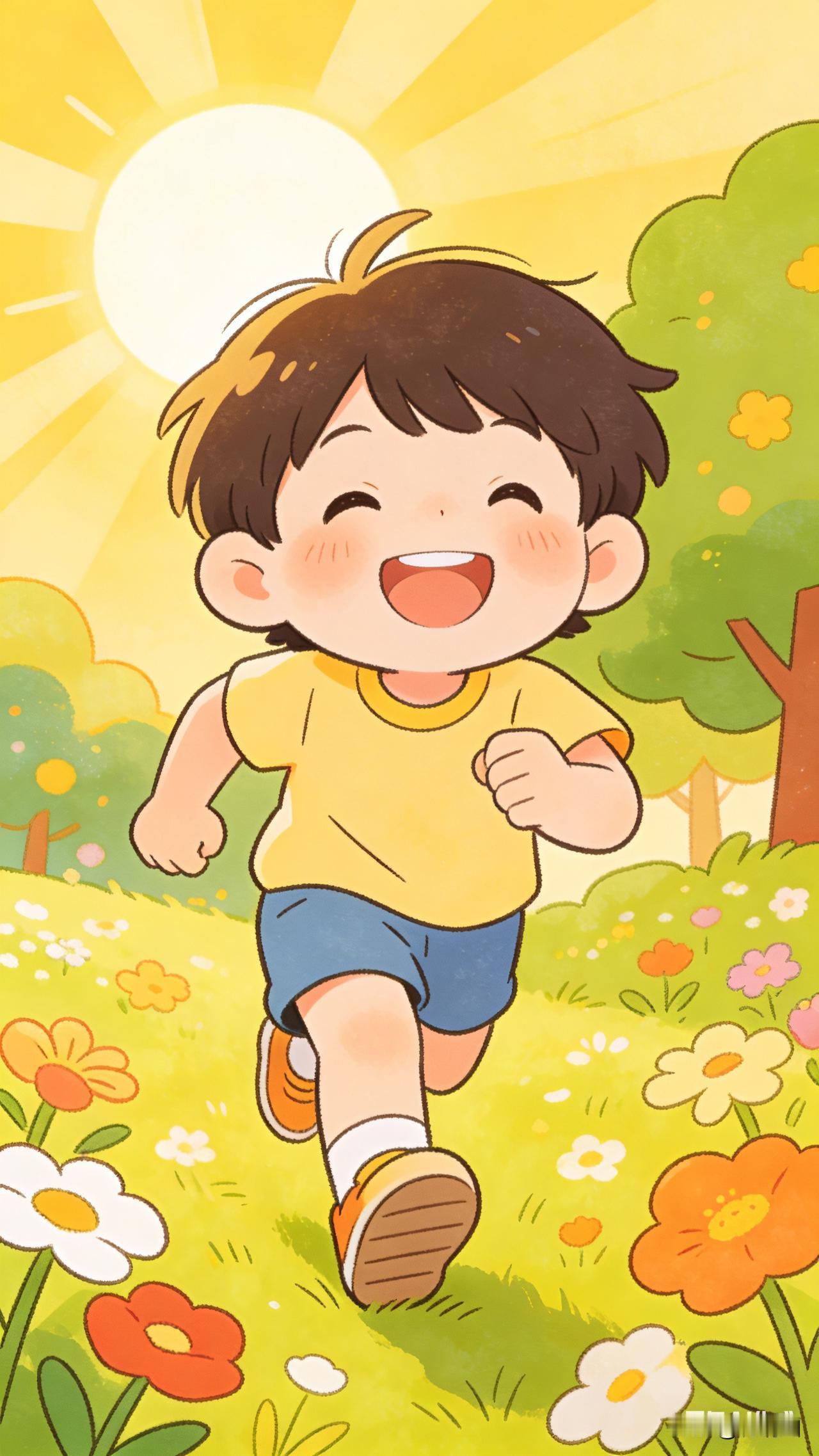 孩子被你养得好不好，看这几点就够了：

1.走路时总爱跑在前面，
时不时回头冲你