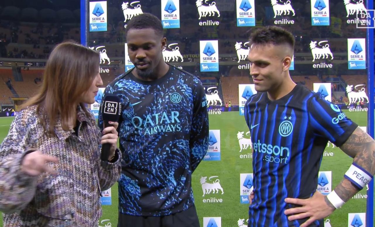 图拉姆：我和劳塔罗之间有一种默契，很高兴他能够回归进球
北京时间周一凌晨，意甲第