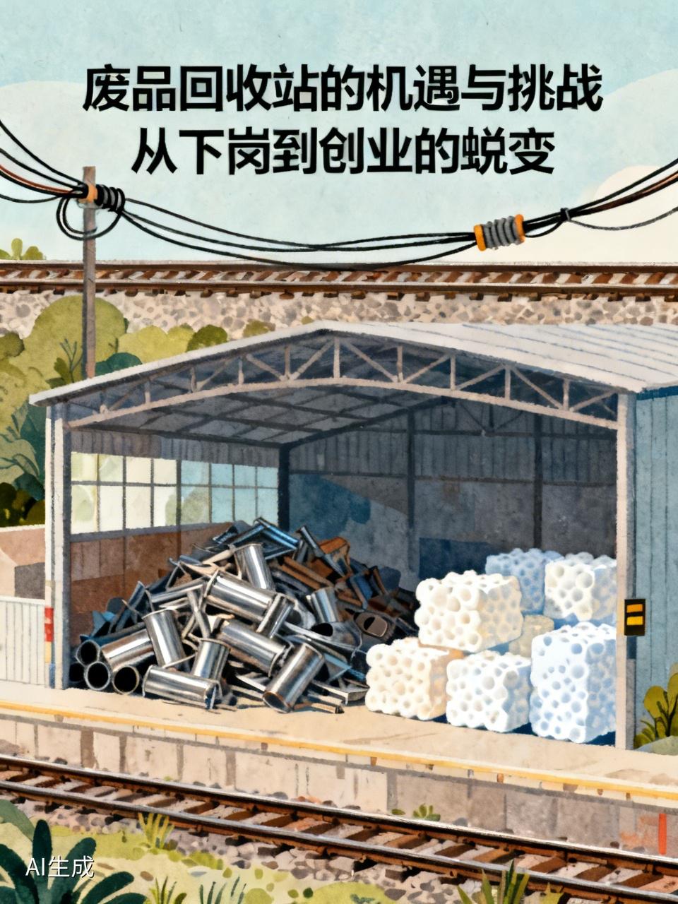 开废品回收站能发家致富吗？还真有可能。我有个叔叔，上世纪90年代下岗后和亲戚合伙