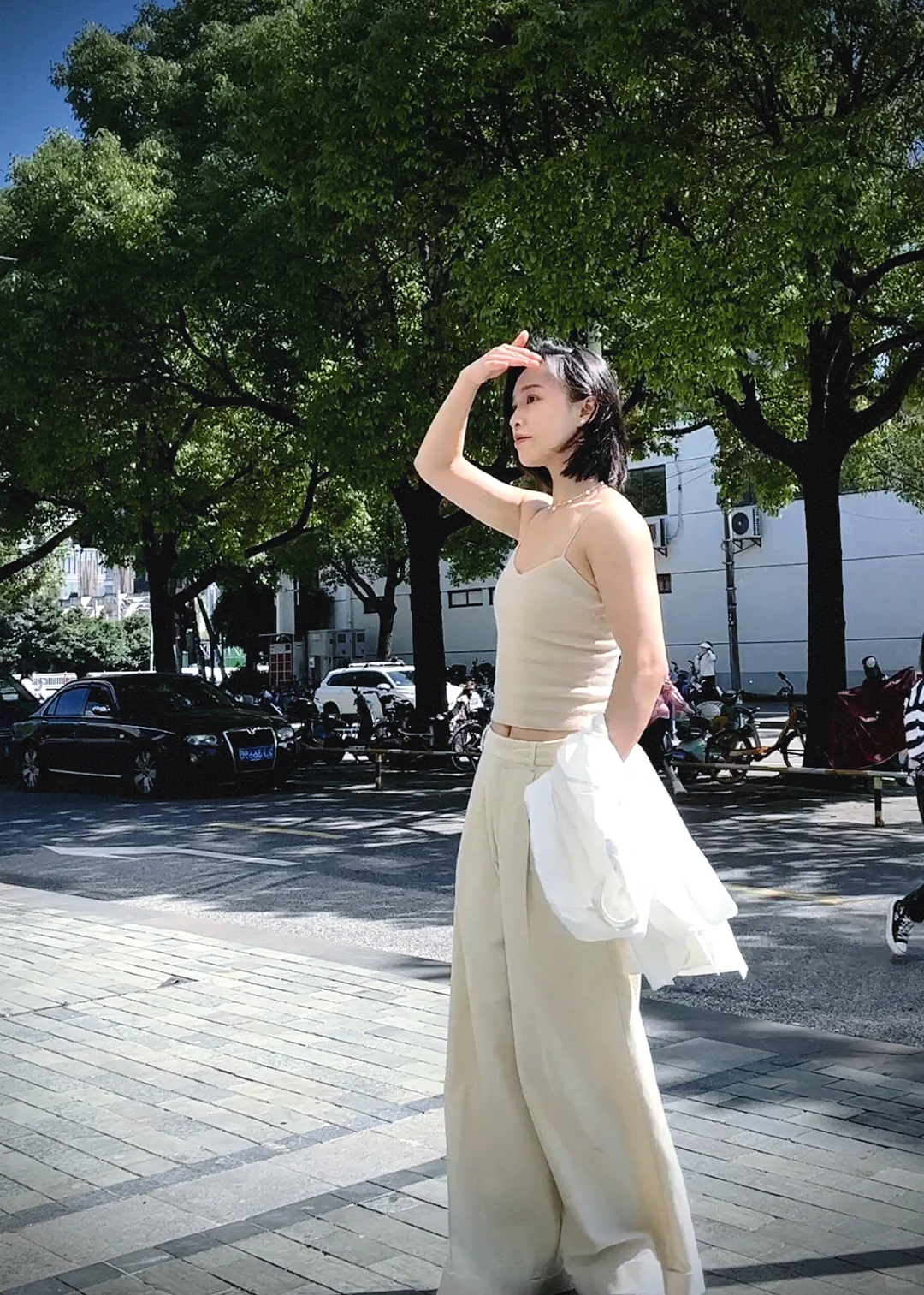 路上能一眼识别健身姑娘吗