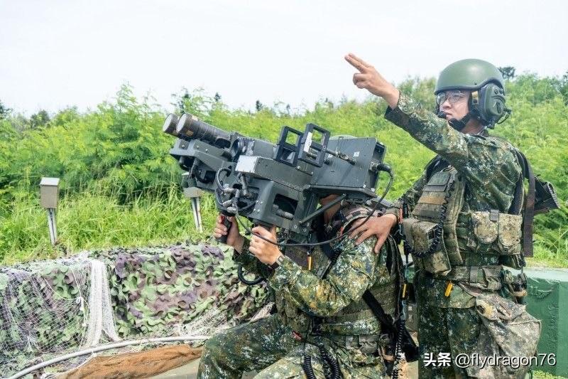 针对大陆的台湾军事演习照片