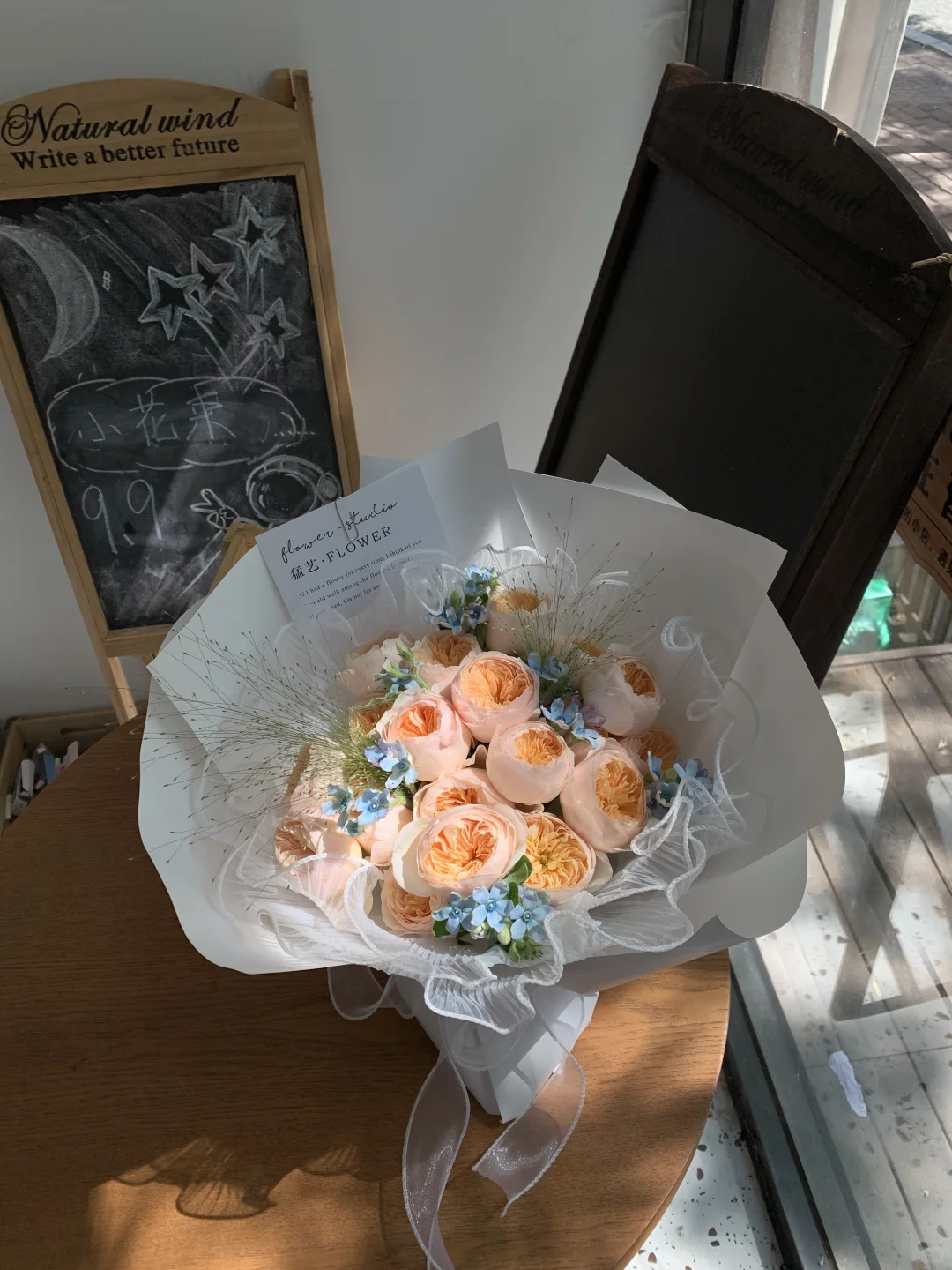 大连花店｜大爱奥斯汀花形的朱丽叶🌼