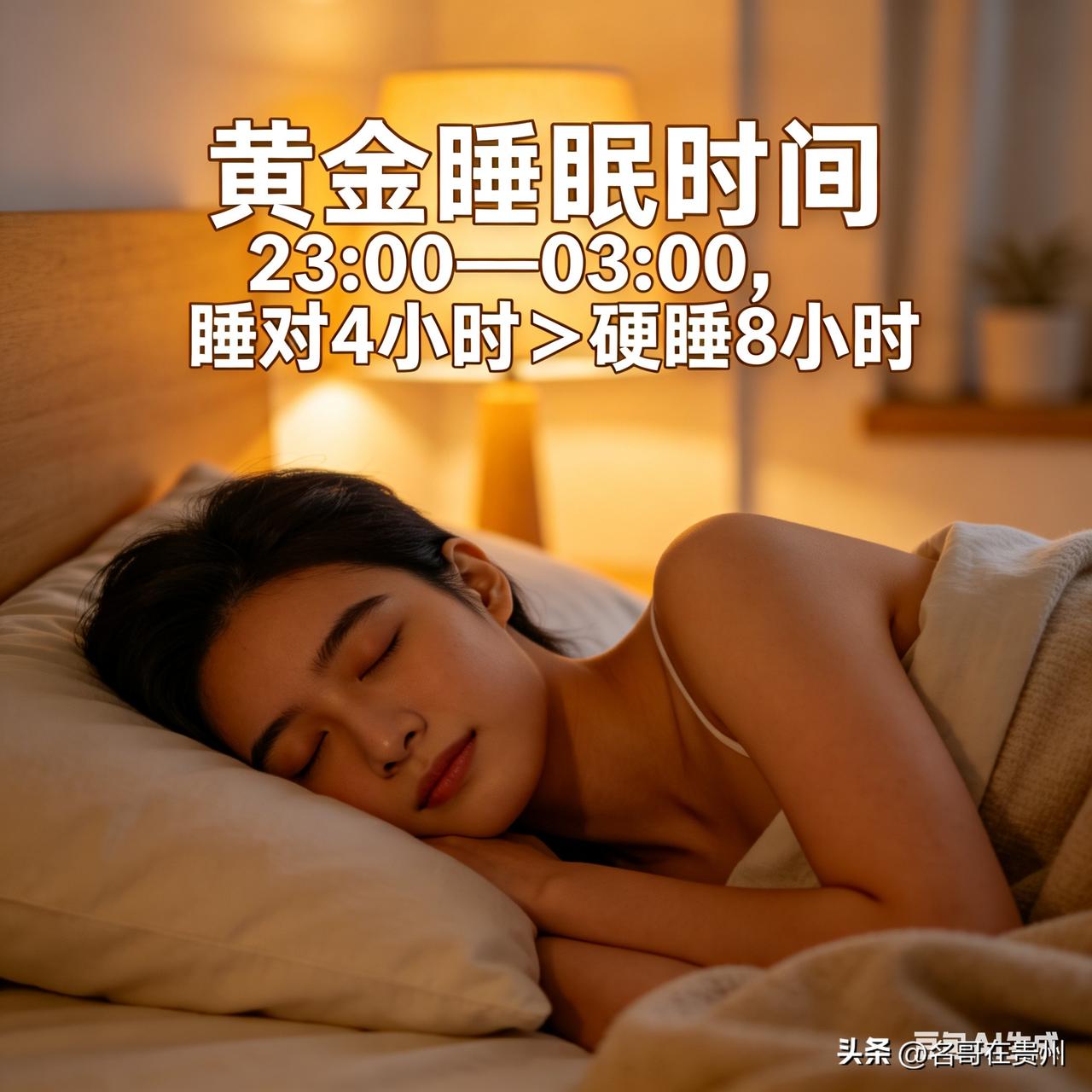 23点–凌晨3点不睡，等于白睡！中西医首次达成一致

你有没有过这种感觉？明明晚