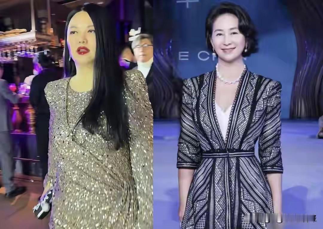 李湘啊李湘，你在网上的热度是一波又一波，这不，你带着宝贝女儿参加哈尔滨的一场高端