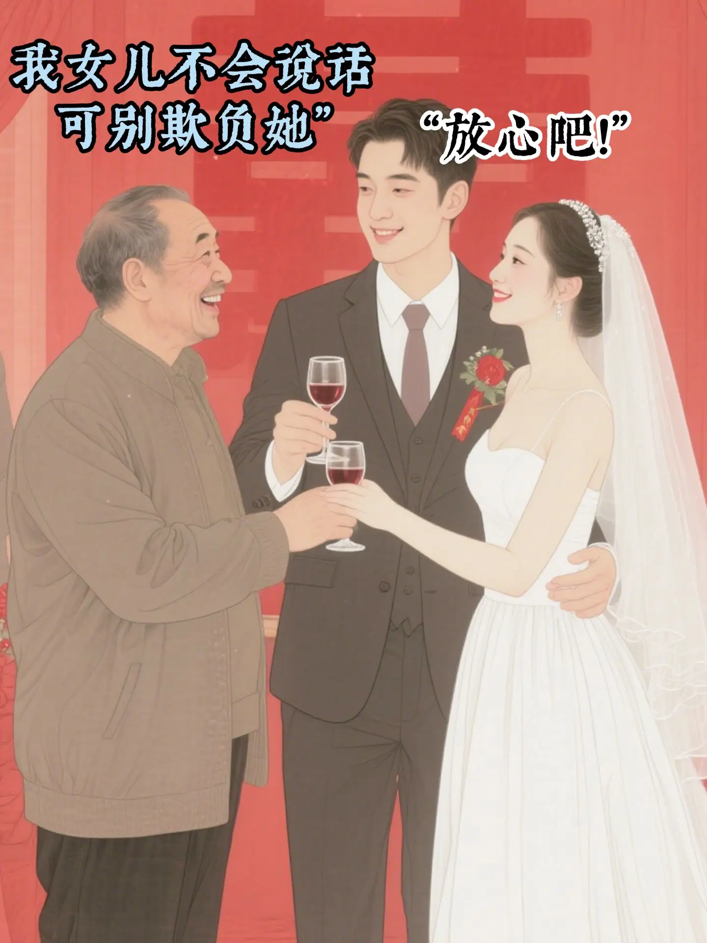 哑了20年的新娘，结婚没几天被治好了。