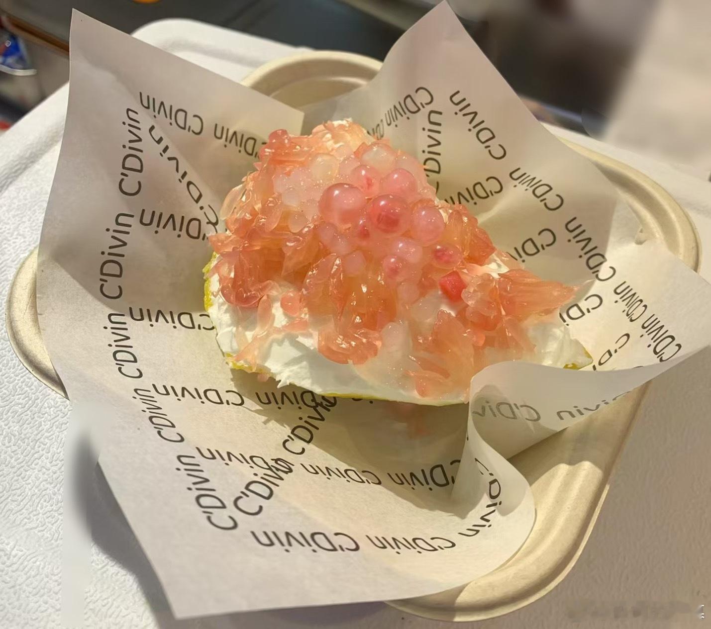 这个固体杨枝甘露还不错👏 