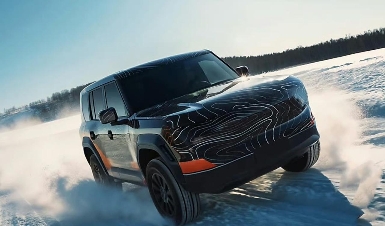 广汽传祺全新硬派越野SUV曝光，大家觉得这个造型如何？
方盒子的硬派外观
搭载插