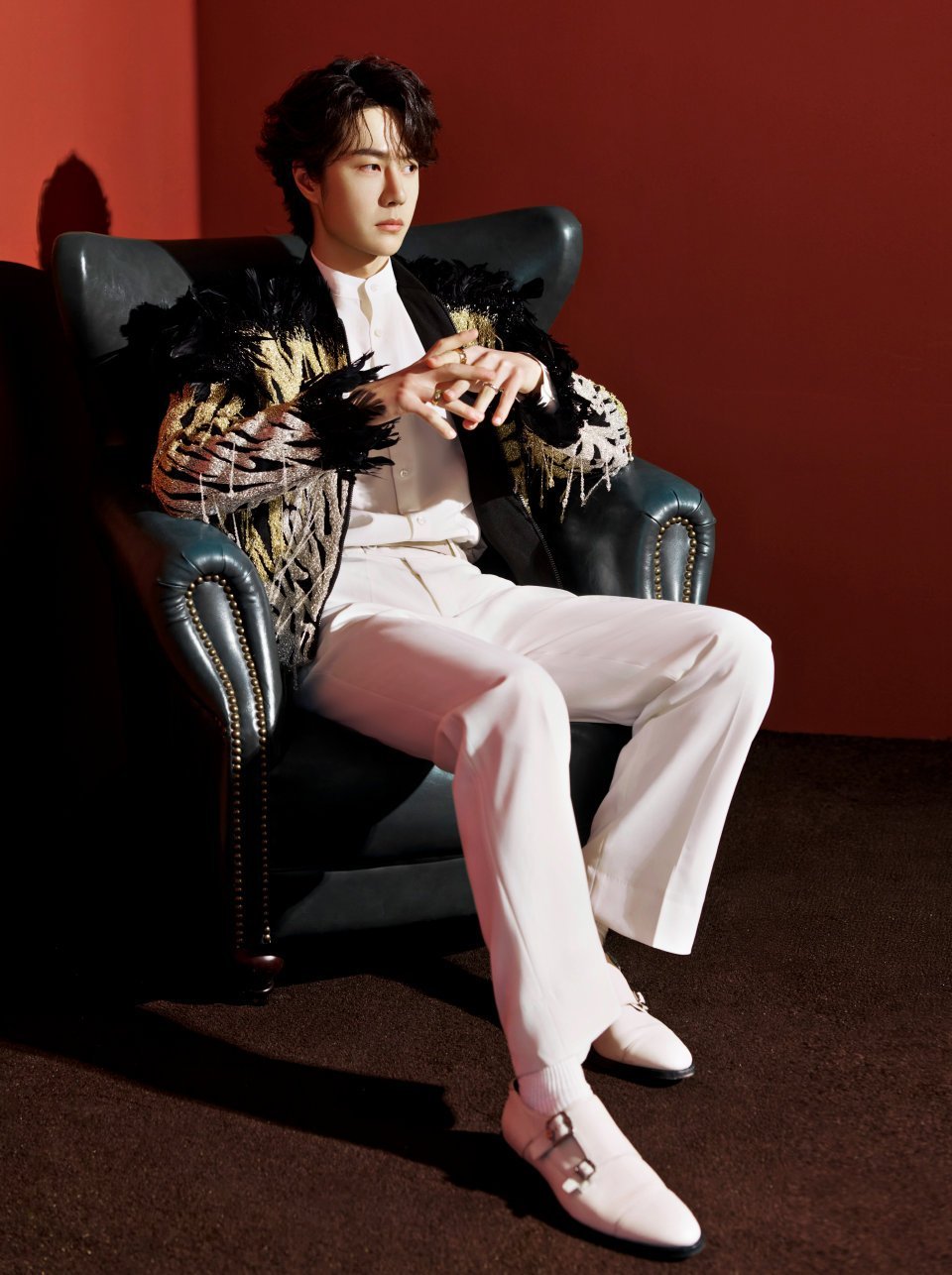 王一博春晚出图 好一个人间贵公子