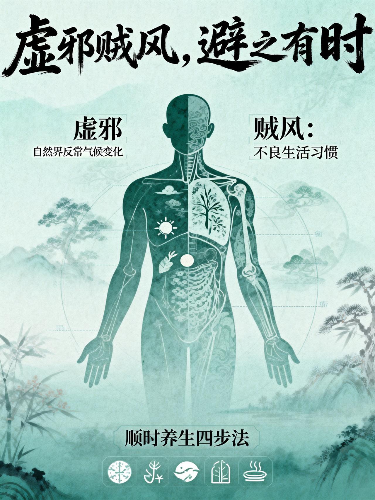 老祖宗的防病第一道篱笆：“虚邪贼风，避之有时”！读懂少生病
宝子们是不是一换季就