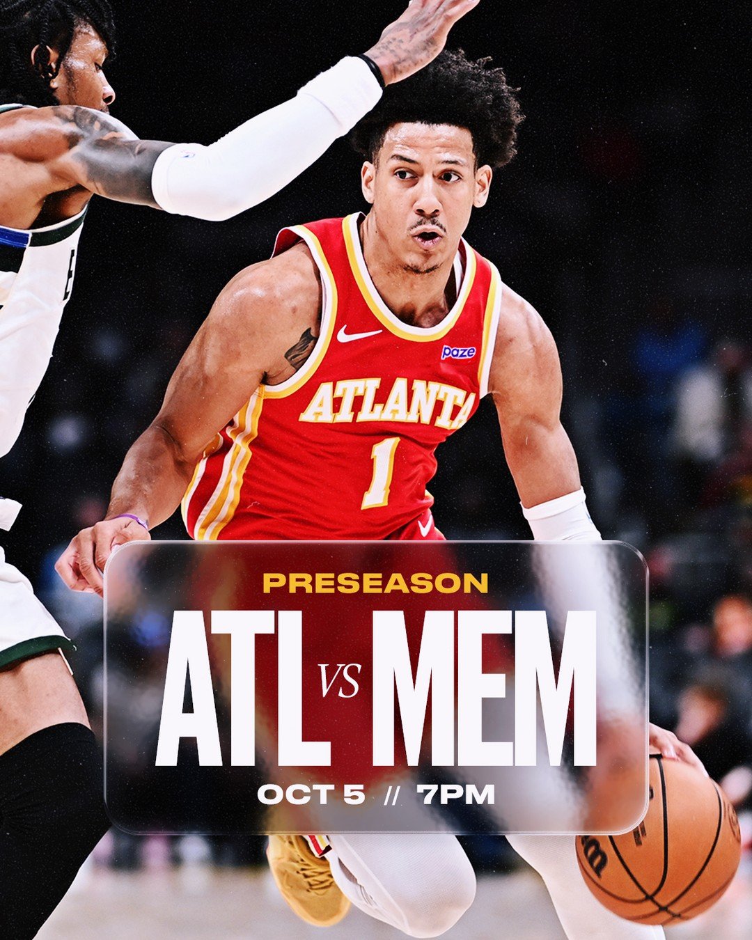 🏀 老鹰季前赛首战，明早开打！主场迎战灰熊，北京时间明早7点，新赛季第一舞。要