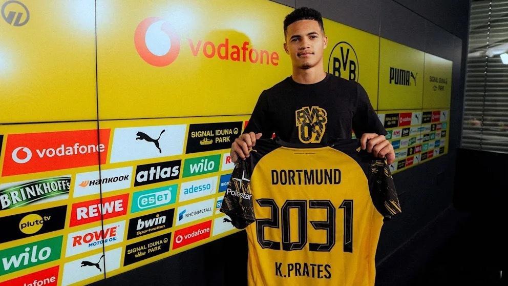 多特蒙德官宣签下17岁的巴西左后卫普拉特斯，他将在今夏来到球队，届时就年满18岁