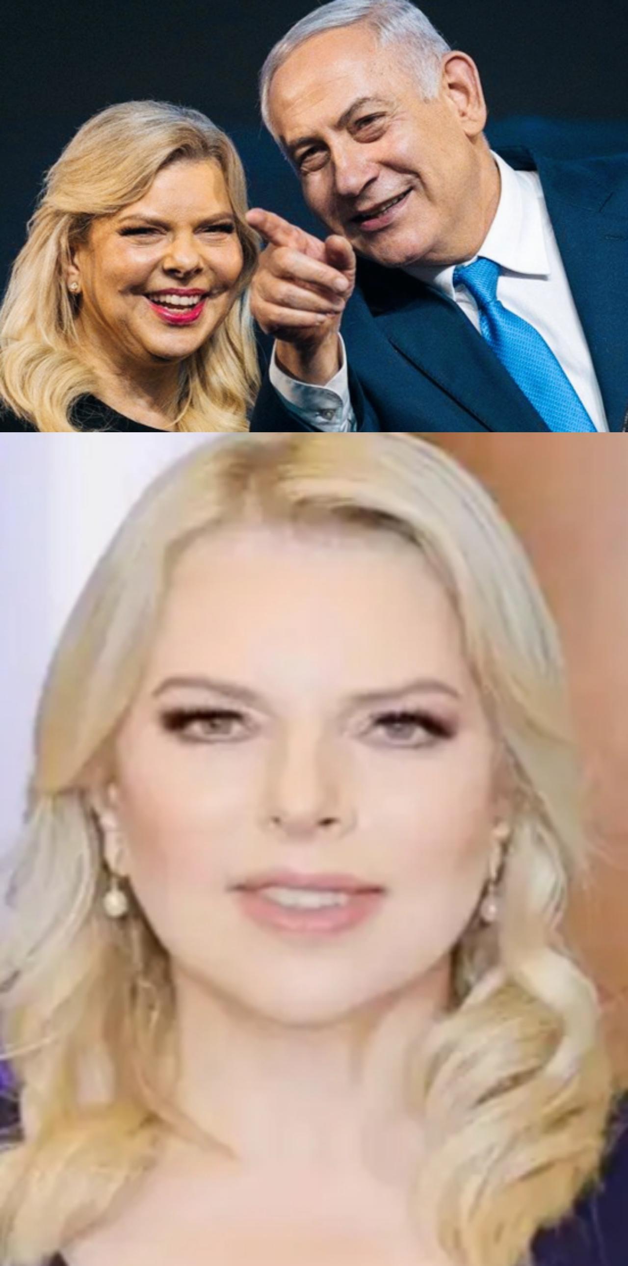 内塔尼亚胡夫妻二人对于自己的形象，都很善于利用科技啊！
内塔尼亚胡夫妻二人的照片