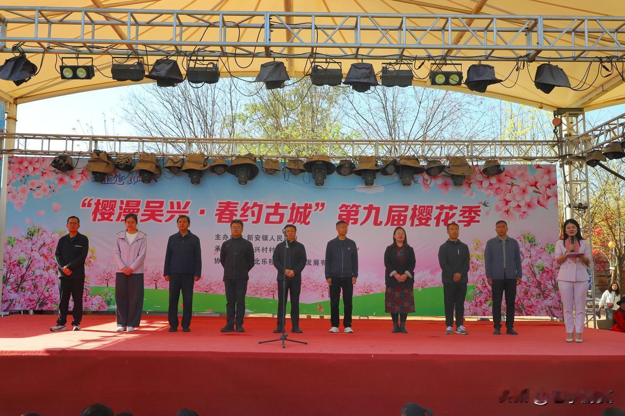 【樱漫吴兴 春约古城 古城樱花小镇第九届樱花季盛大启幕】春风拂面，樱海飘香。4月