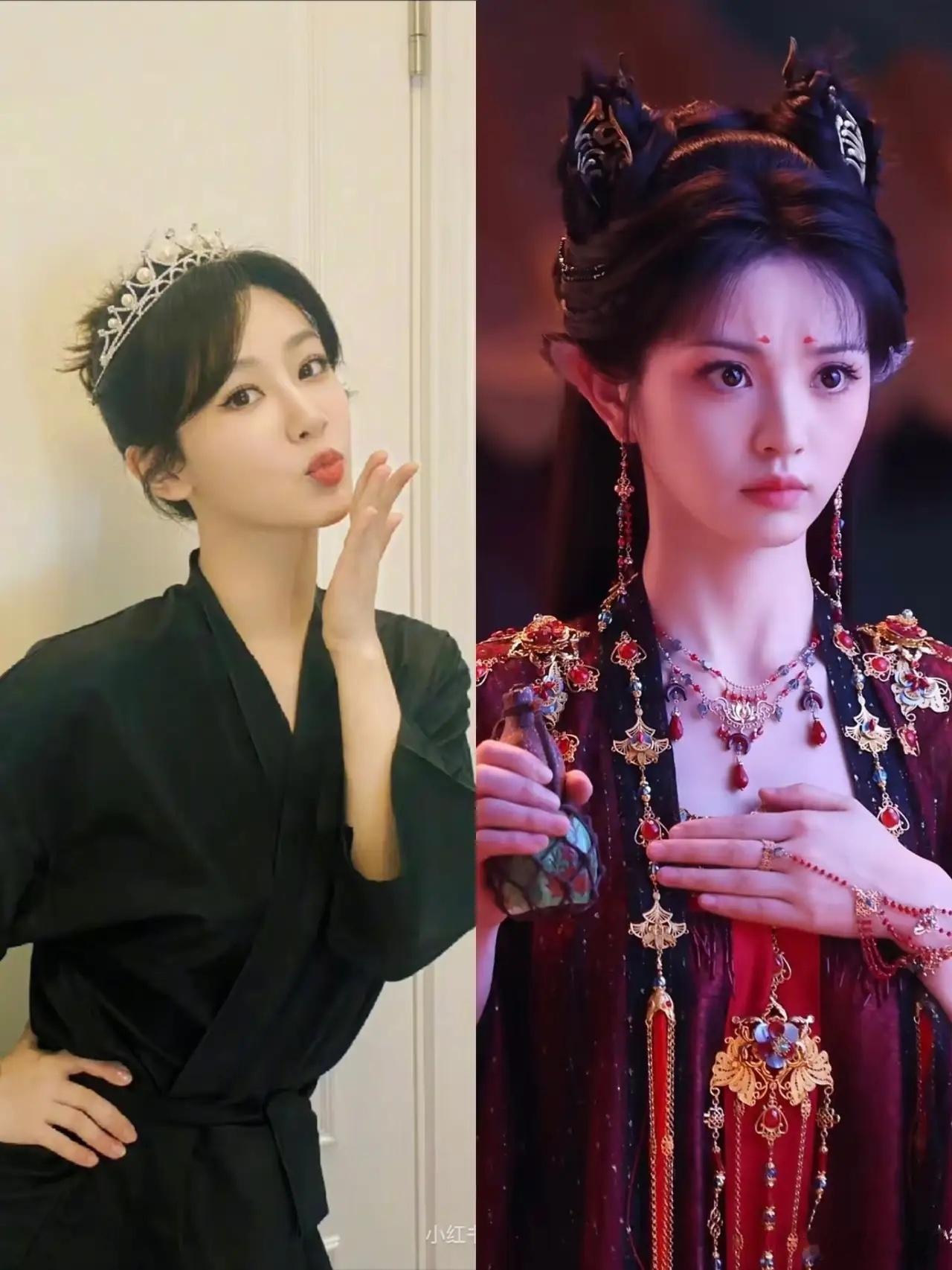 说句实话，别骂我，田曦薇你还是多学学杨紫吧，不是因为杨紫演技比你好，而是她选对手