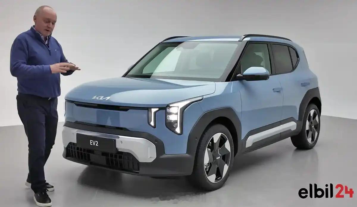 起亚EV2量产版提前曝光 起亚EV2量产版提前曝光（图1），图2为此前EV2概念