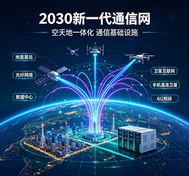 工信部重磅定调：2030全面建成新一代通信网，万亿赛道打开新空间