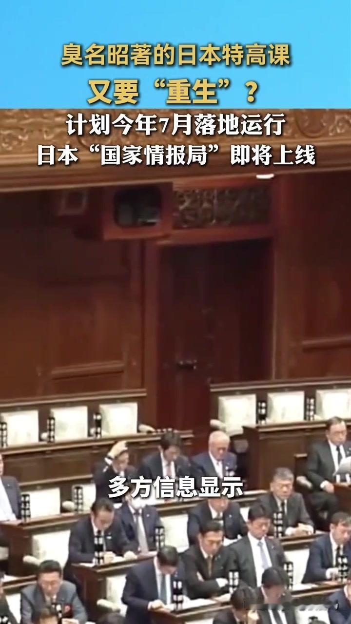 臭名昭著的日本“特高课”或要重现

历史的车轮滚滚向前，正义的审判从未缺席。当我