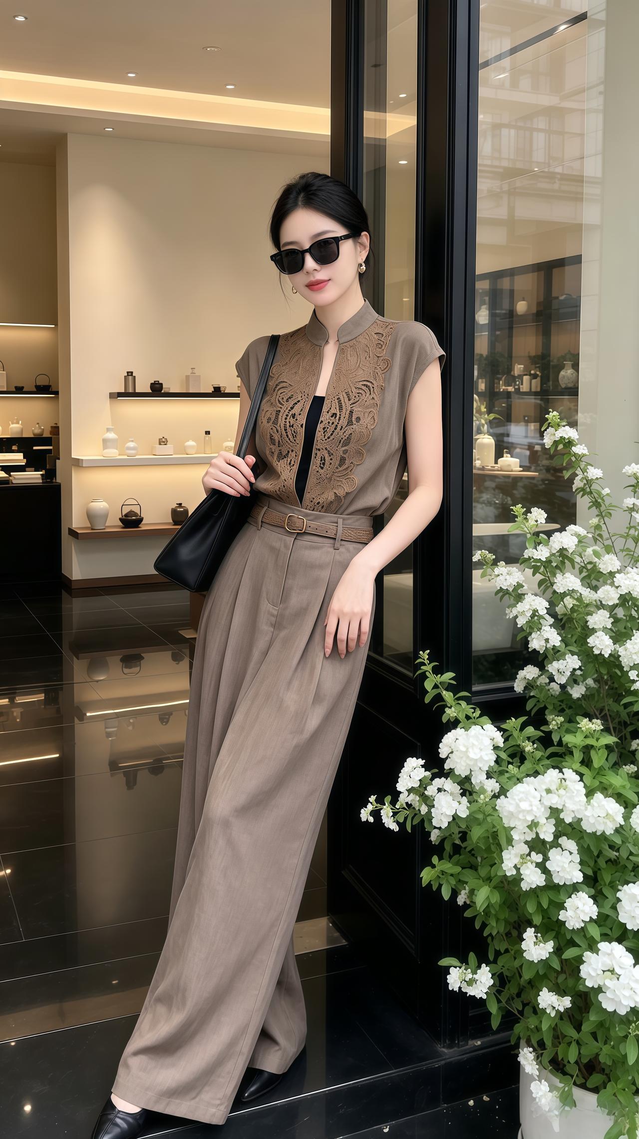 今日份高智感look 高知女性穿搭 极简气质范 韩系穿搭高级感穿搭