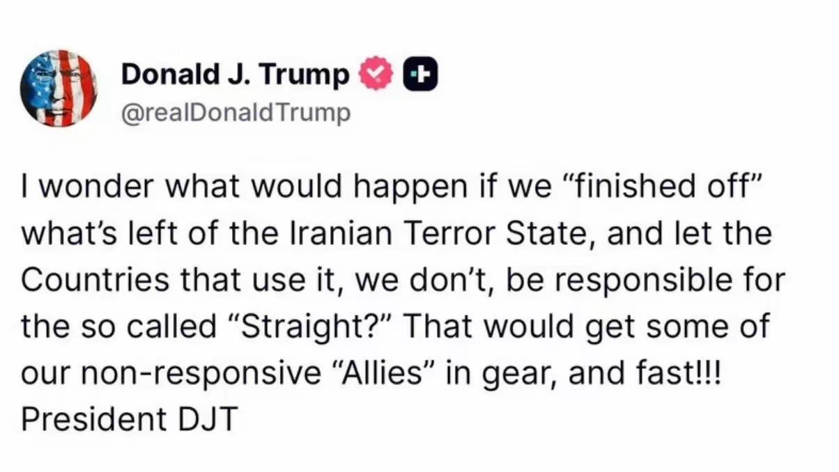 特朗普这是要再次铤而走险吗？关键是，他有什么办法能做到？事实上，美国已经陷入中东